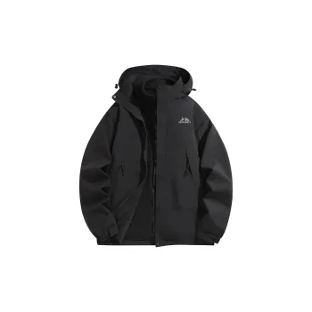 Feiyue Water-Resistant Windproof Warm Water-Repellent Windbreaker Jacket Unisex