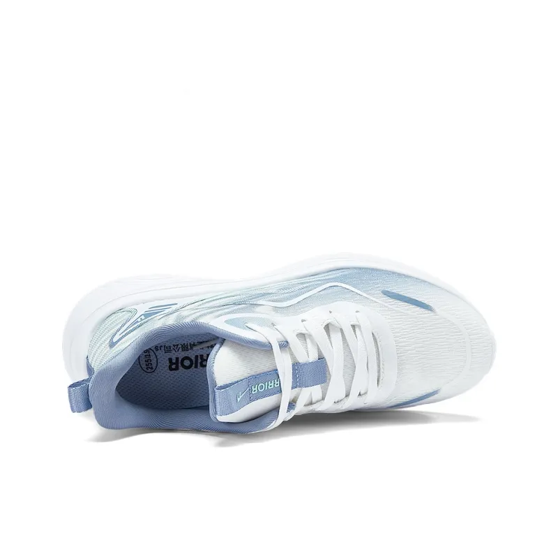 Warrior Shock Absorbers With Slip Resistant Features Running Shoes Men's White Blue-2