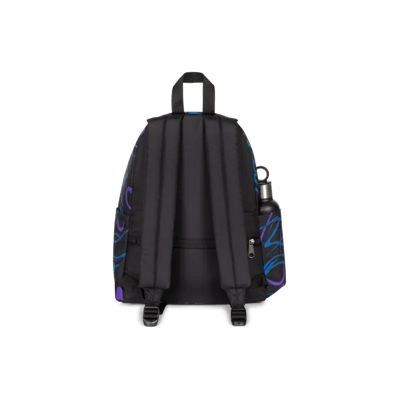 EASTPAK Polyester Backpack Medium Size Unisex Black & Purple & Blue-1