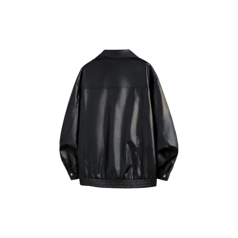 PAUL COSTELLOE Leather Jacket Unisex-1