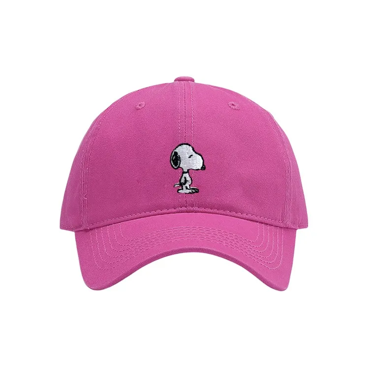 SNOOPY Cotton Baseball Caps Unisex-3