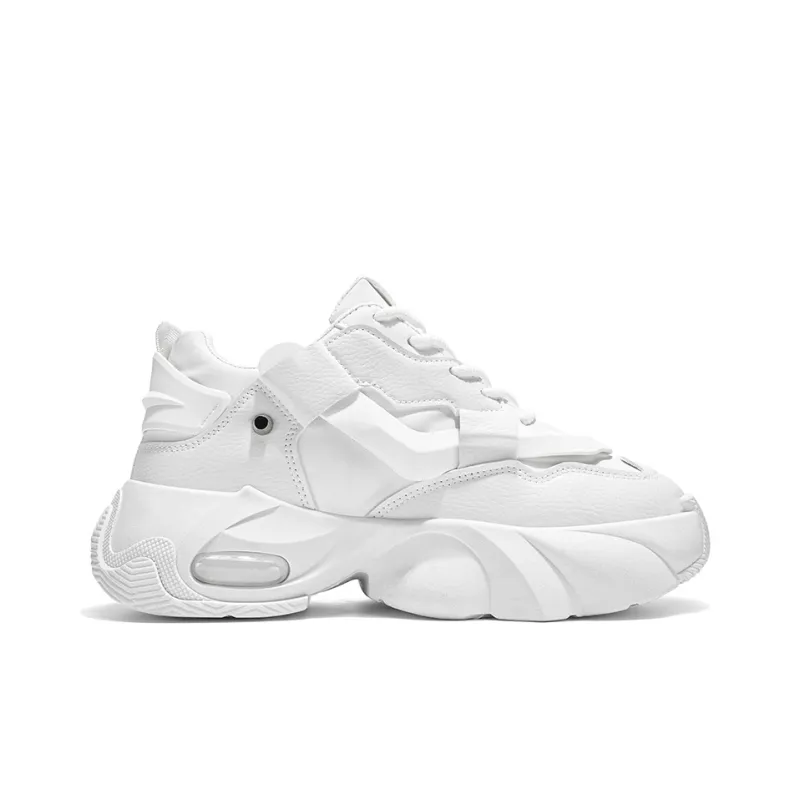 JANECO Anti Slip Wear Resistant Low Top Chunky Sneakers Men's-1