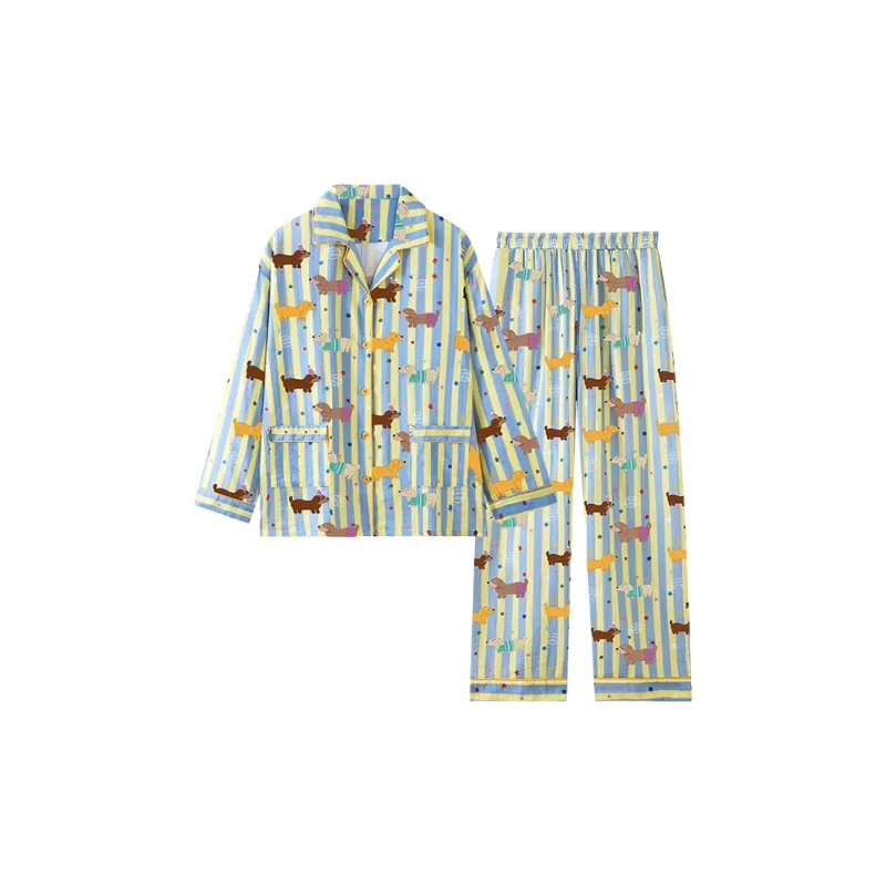 METE WHALE MT Pajama Set Unisex Image Color-0