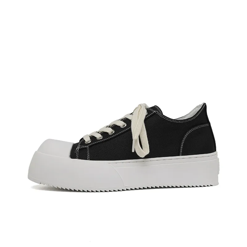 Dounkol Get Cool Height Increasing Low Top Canvas Shoes Unisex-0