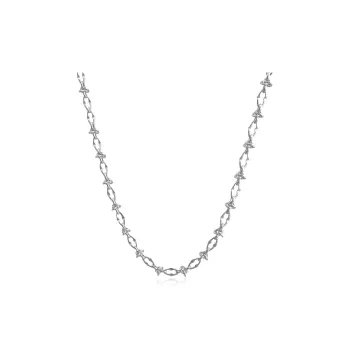 FOREVER MELODY Titanium Steel Necklaces Men's