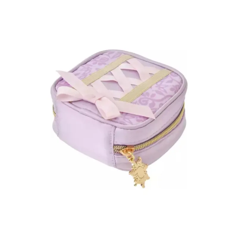 Disney Polyester Coin Purse Women's Pink Purple-2