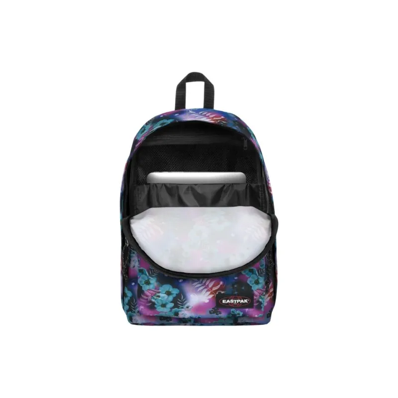 EASTPAK Nylon Backpack Women's Black Multicolor-2