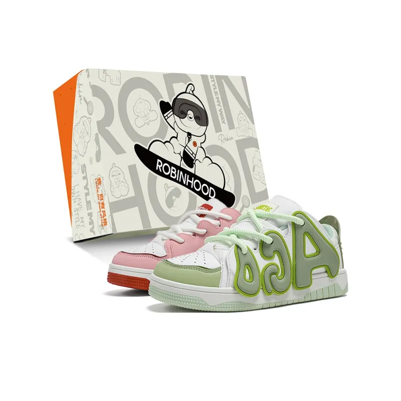 ROBINHOOD Low Top Skateboard Shoes Unisex Box Included-66