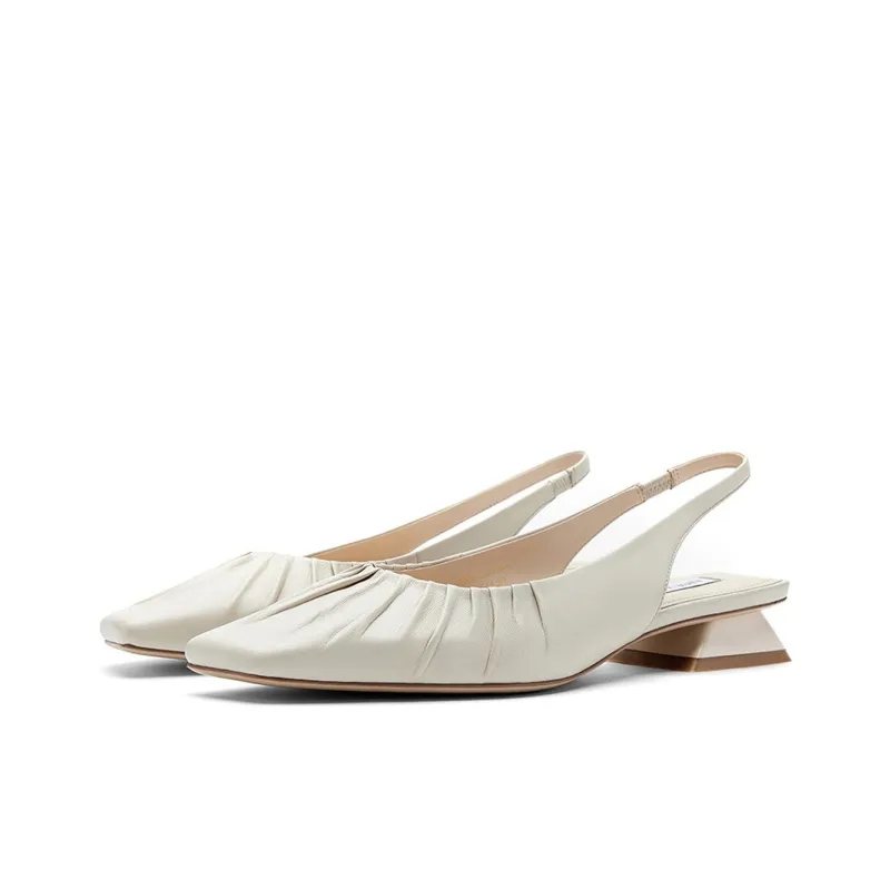 NINE WEST Chunky Heel High Heels 3.5cm Women's-7