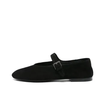 THE ROW Boheme Mj Suede Ballerina Shoes Women's