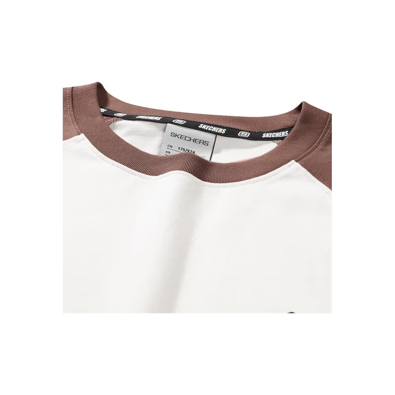 Skechers Colorful T Shirts Unisex Chicory Coffee Brown/03JJ-3