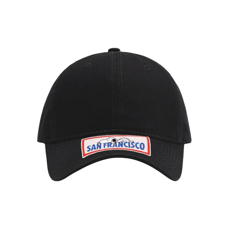 SNOOPY Cotton Baseball Caps Unisex-4