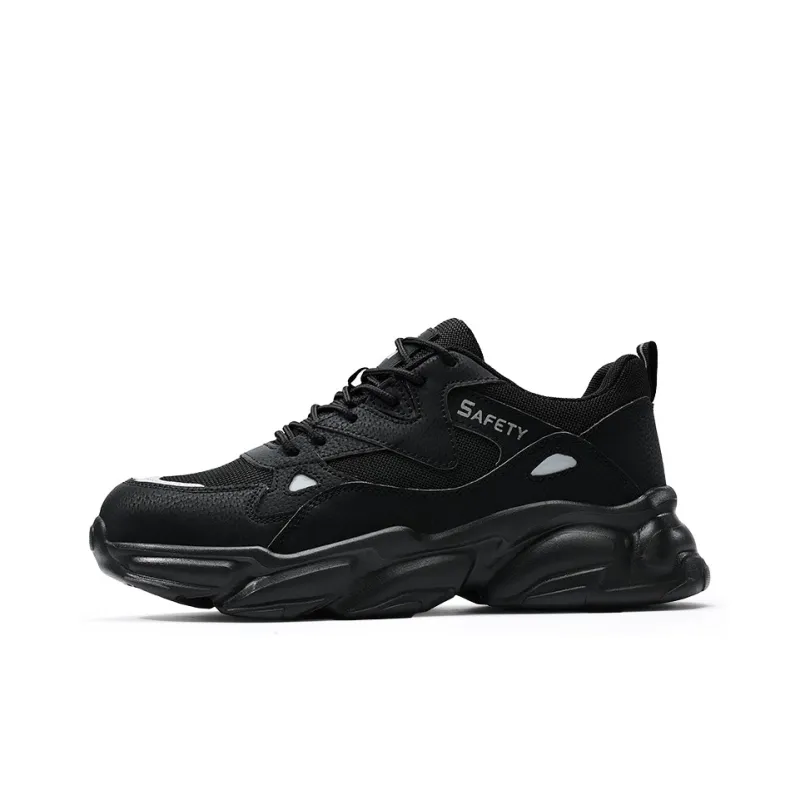 Blue Gull Shield Wear-Resistant Water-Resistant Lightweight Low-Top Outdoor Shoes Men's Black-0