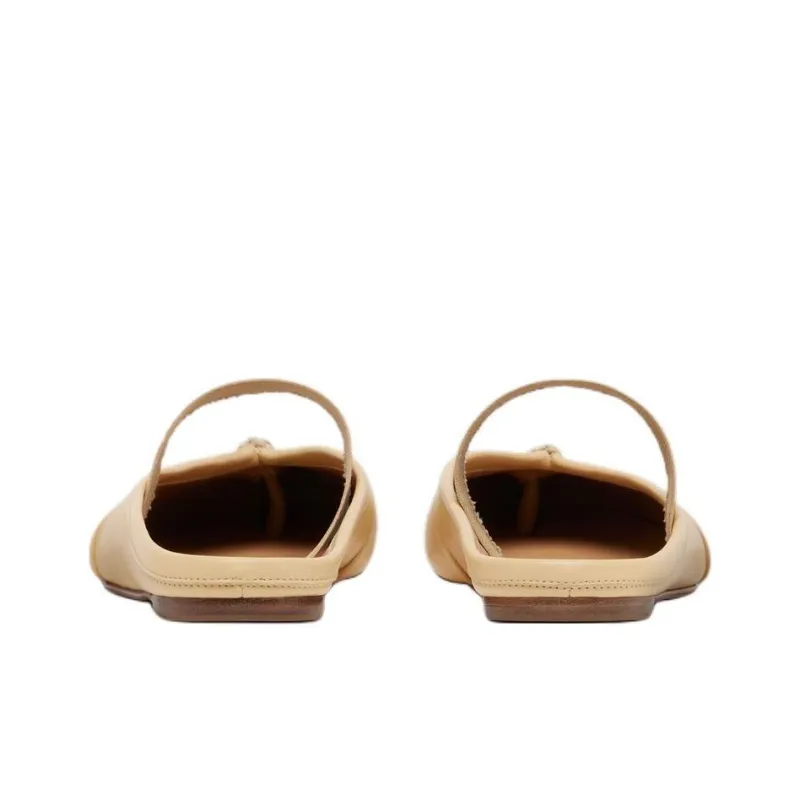 Maison Margiela Tabi Closed Toe Slippers Women's Yellow-4