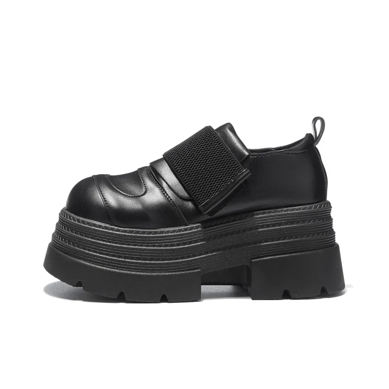 Little Red Man Loafers Women's Black-0