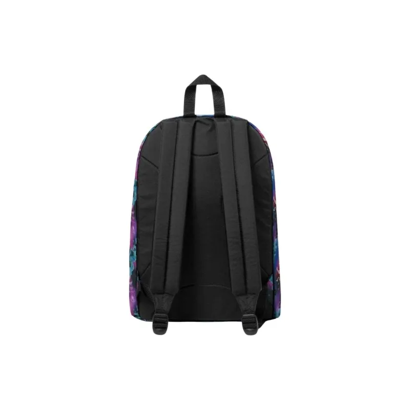 EASTPAK Nylon Backpack Women's Black Multicolor-1