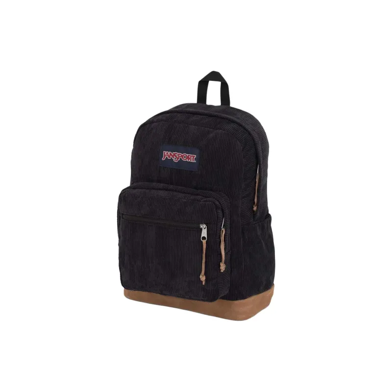 JanSport Fabric Backpack Unisex Black-1