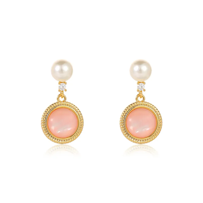 WAW Gold Plated Copper Earrings Women's-7