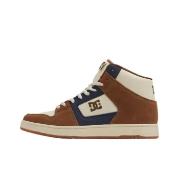 DC Shoes MANTECA 4 HI High Top Skateboard Shoes Men's Brown