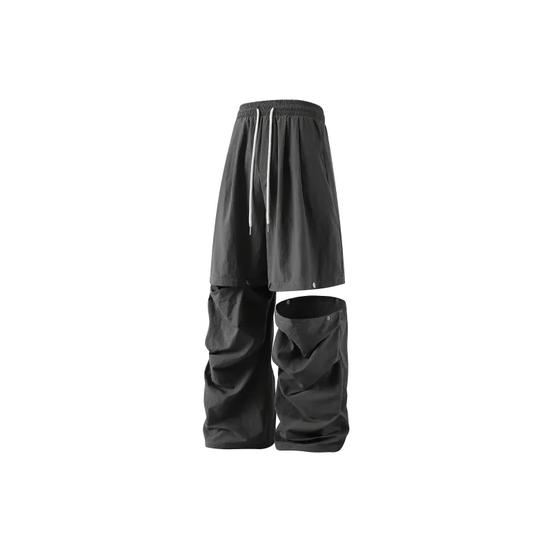 JUNGLE PANDA Knitted Sports Pants Unisex Black-7