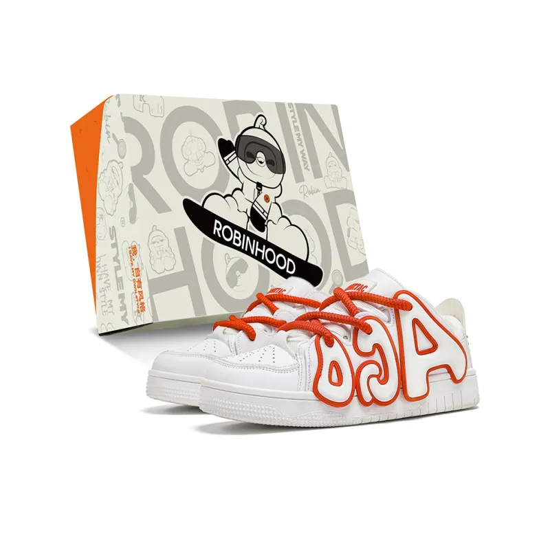 ROBINHOOD Low Top Skateboard Shoes Unisex Box Included-12