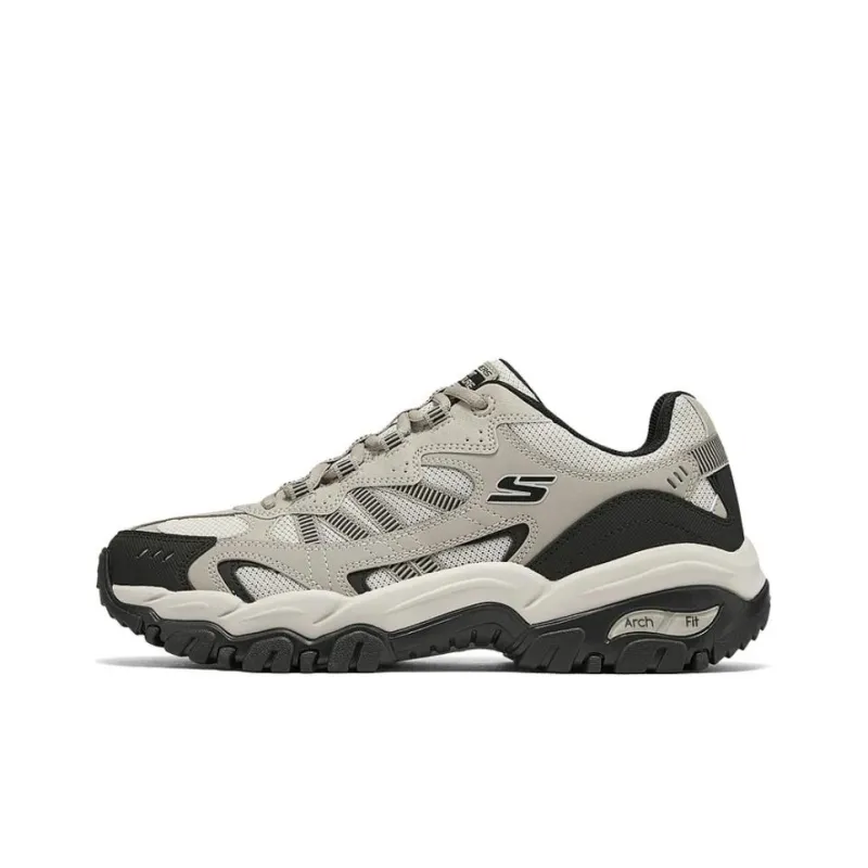 Skechers OUTDOOR MENS Anti Slip Wear Resistant Low Top Trekking Shoes Men's Gray-0