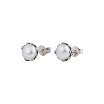 JINLUWANG S925 Silver Stud Earrings Women's