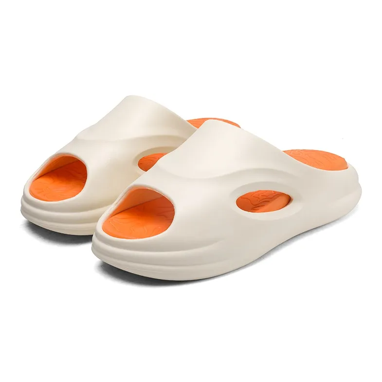 Le Drag Sandal Slippers White Black/Pure Black/Black Purple/Beige Orange-23