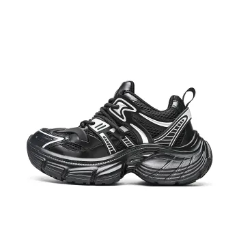 ORD Impact Resistant Wear Resistant Lightweight Breathable Slip Resistant Low Top Chunky Sneakers Unisex