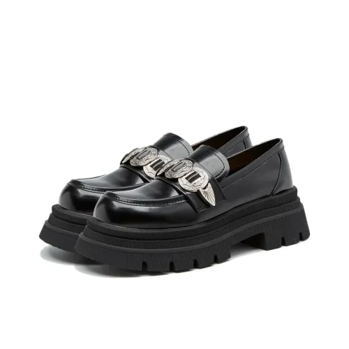 FIVE PLUS Loafers Women's Black