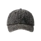 Gray Leopard Print