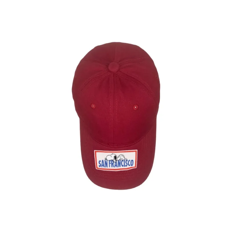 SNOOPY Cotton Baseball Caps Unisex-1