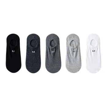 MIIOW No Show Socks Men's 5 Pack