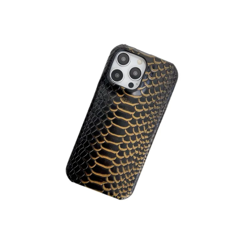 Koman TPU Material Classic Trendy Dragon Scales Pattern Phone Cases Compatible With Apple IPhone 12/13/14/15/16/Pro/Mac-5