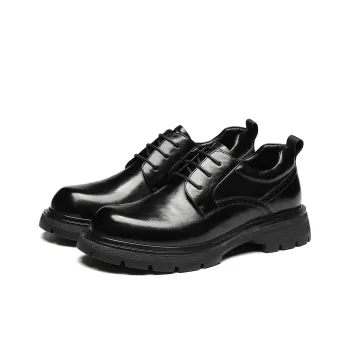 ST&SAT Fashion Genuine Leather Men's Versatile Casual Shoes