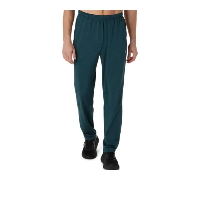 Asics FP PANT Knitted Sports Pants Men's Saxon Green Space Dyeing-0