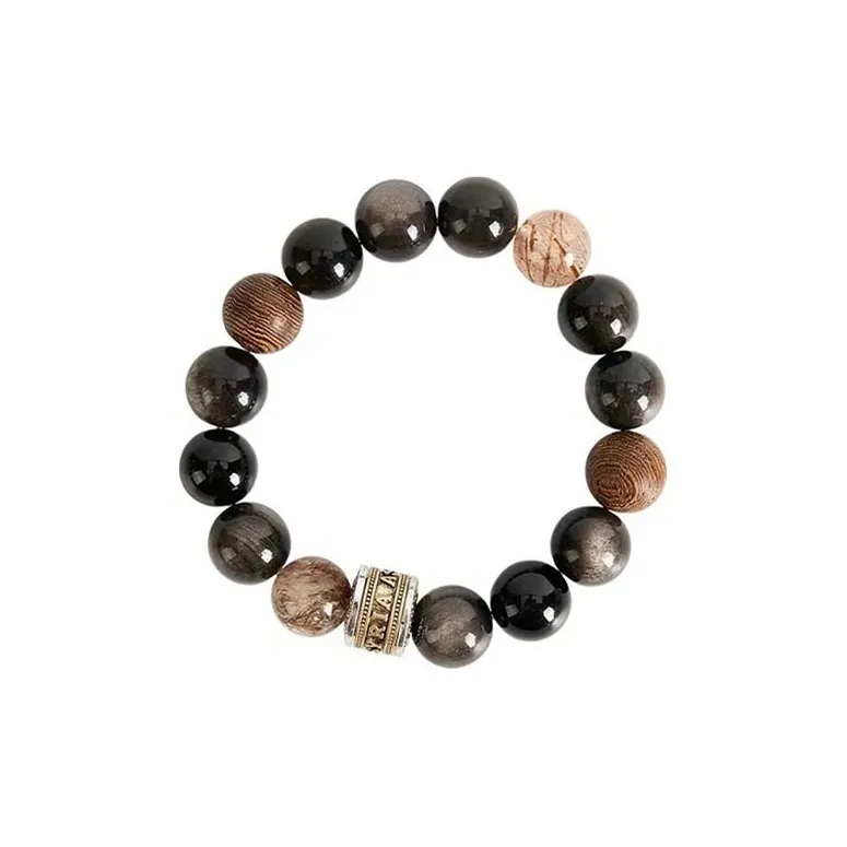 DAN DREAM Obsidian Bracelets Unisex-0