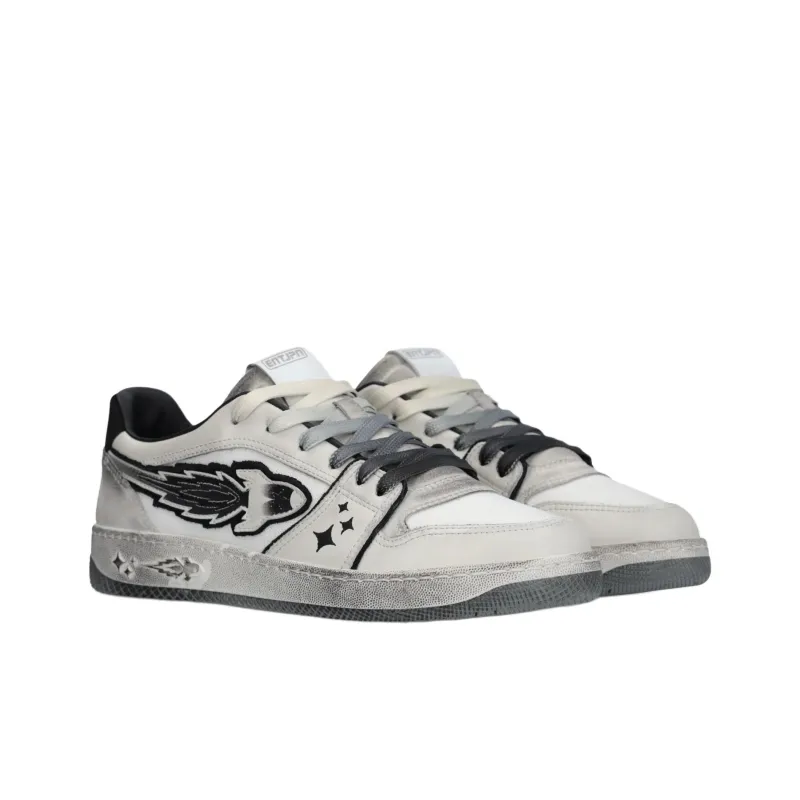 ENTERPRISE JAPAN Rocket Low-Top Skateboard Shoes Unisex Gray-2
