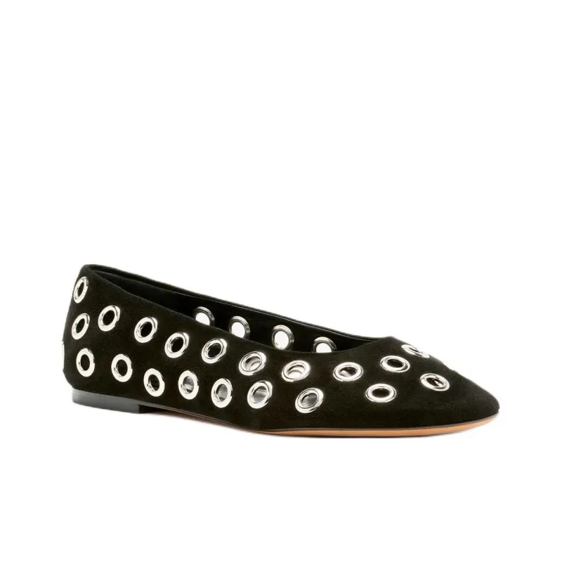 PROENZA SCHOULER Glove Ggromet Casual Single Shoes Women's Black-2