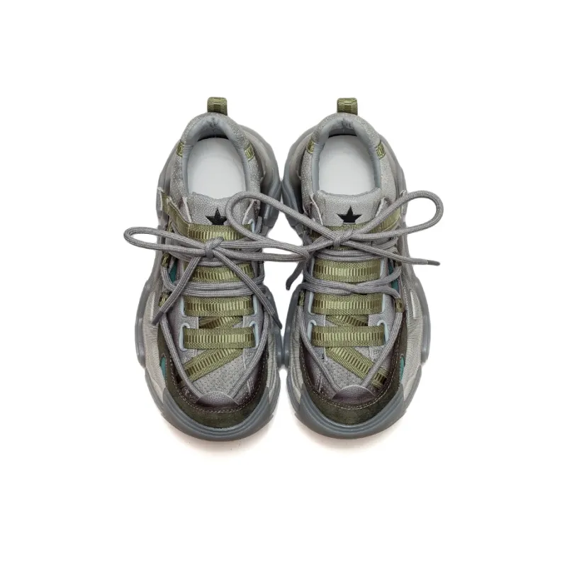 Chibang Height Increasing Low-Top Chunky Sneakers Women's-2