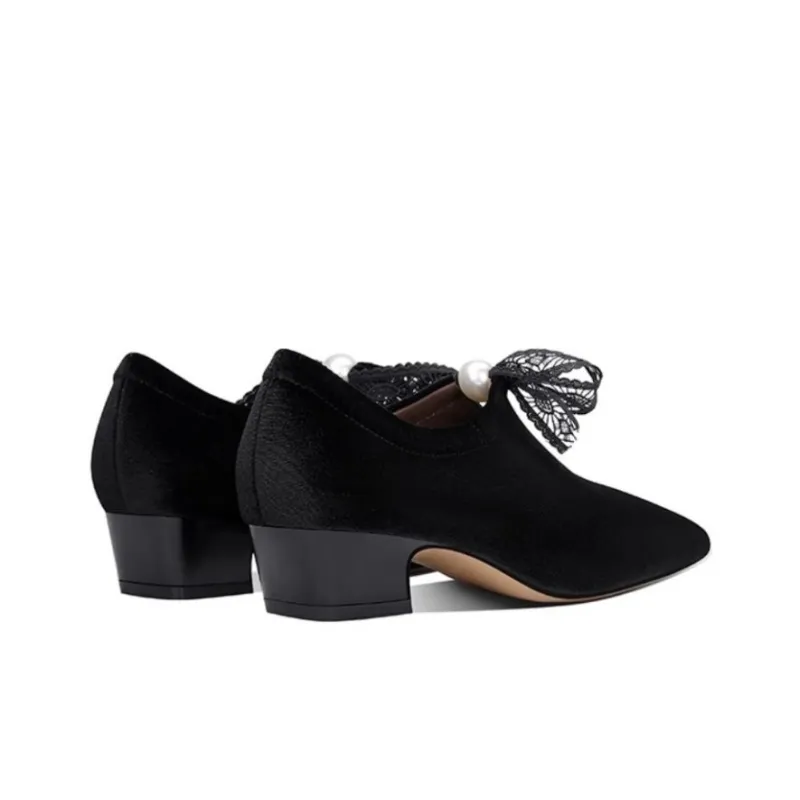 JESSICA SOPHIA Casual Single Shoes 3cm Women's Black-3