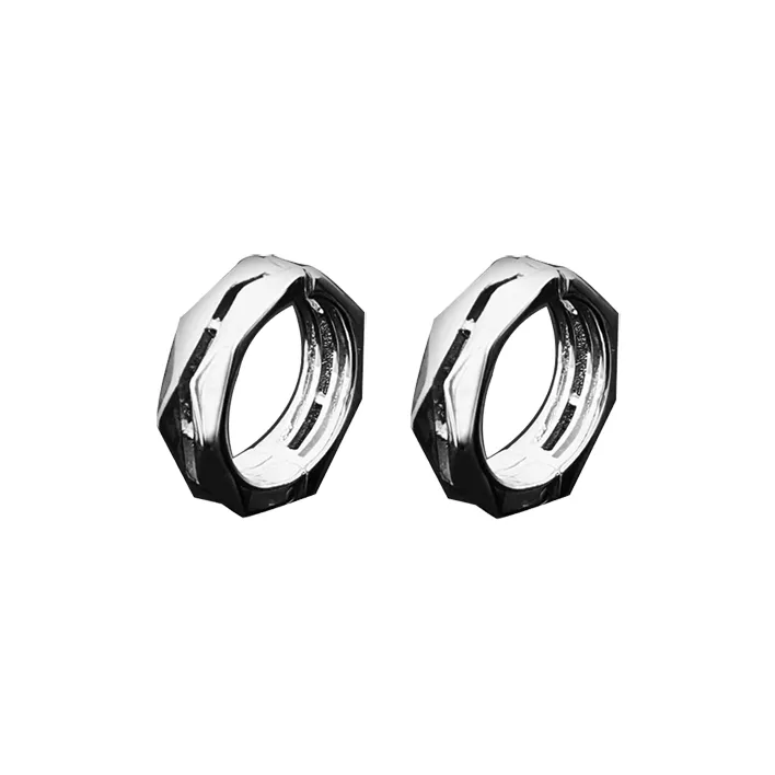 WANLIACC Alloy Clip-On Earrings Unisex-2