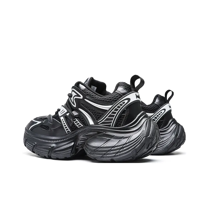 ORD Impact-Resistant Wear-Resistant Lightweight Breathable Slip-Resistant Low-Top Chunky Sneakers Unisex-2