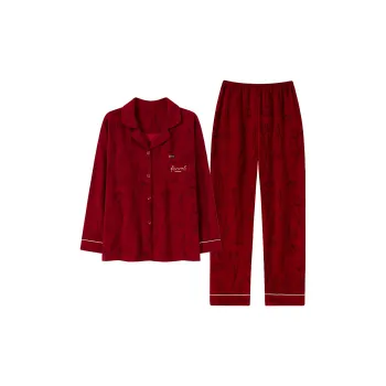 GOSO Pajama Set Women's Brick Red