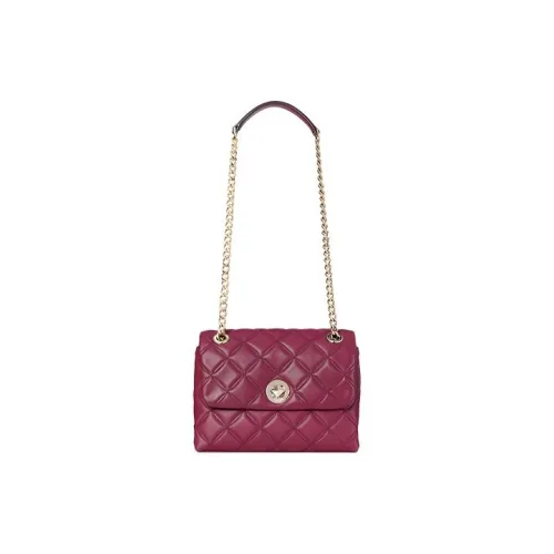 Kate Spade Natalia Cow Leather Crossbody Bag, Shoulder Bag Small Size Women's Blackberry