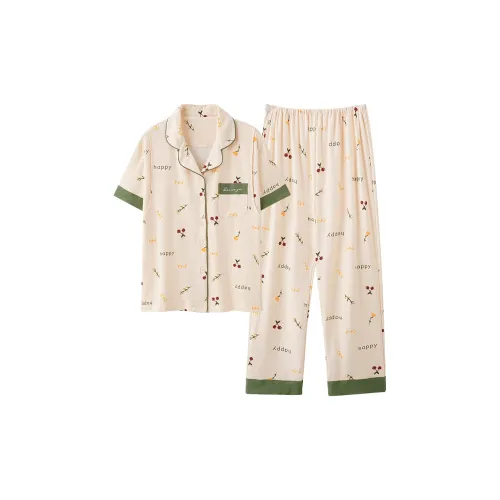 MADALLO Pajama Set Women's Apricot
