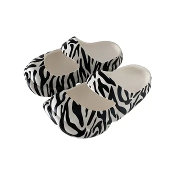 Thin Strips Slippers Women's Ecru