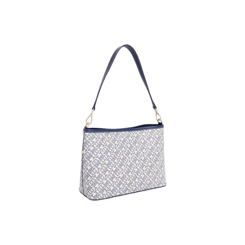 Tommy Hilfiger Polyurethane Tote Bag, Shopping Bag, Shoulder Bag Women's Blue-1