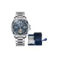 L-9480 Silver Case Blue Dial Silver Stud Steel Band