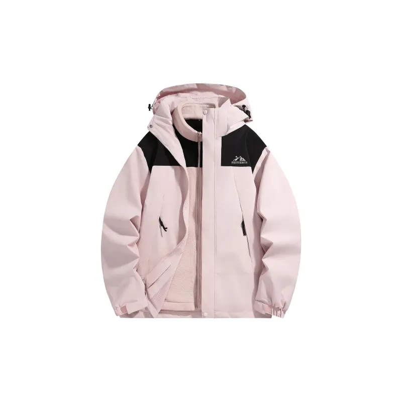 Feiyue Water-Resistant Windproof Warm Water-Repellent Windbreaker Jacket Unisex-6